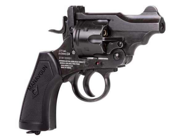 Webley MkVI .455 2.5" Revolver .177 Pellet (AGED FINISH) - Image 2