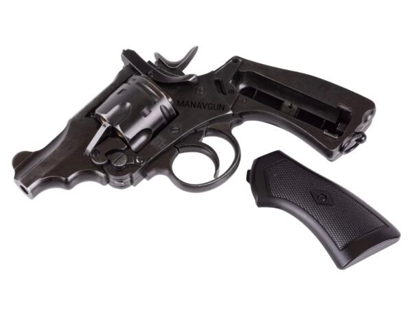 Webley MkVI .455 2.5" Revolver .177 Pellet (AGED FINISH) - Image 4